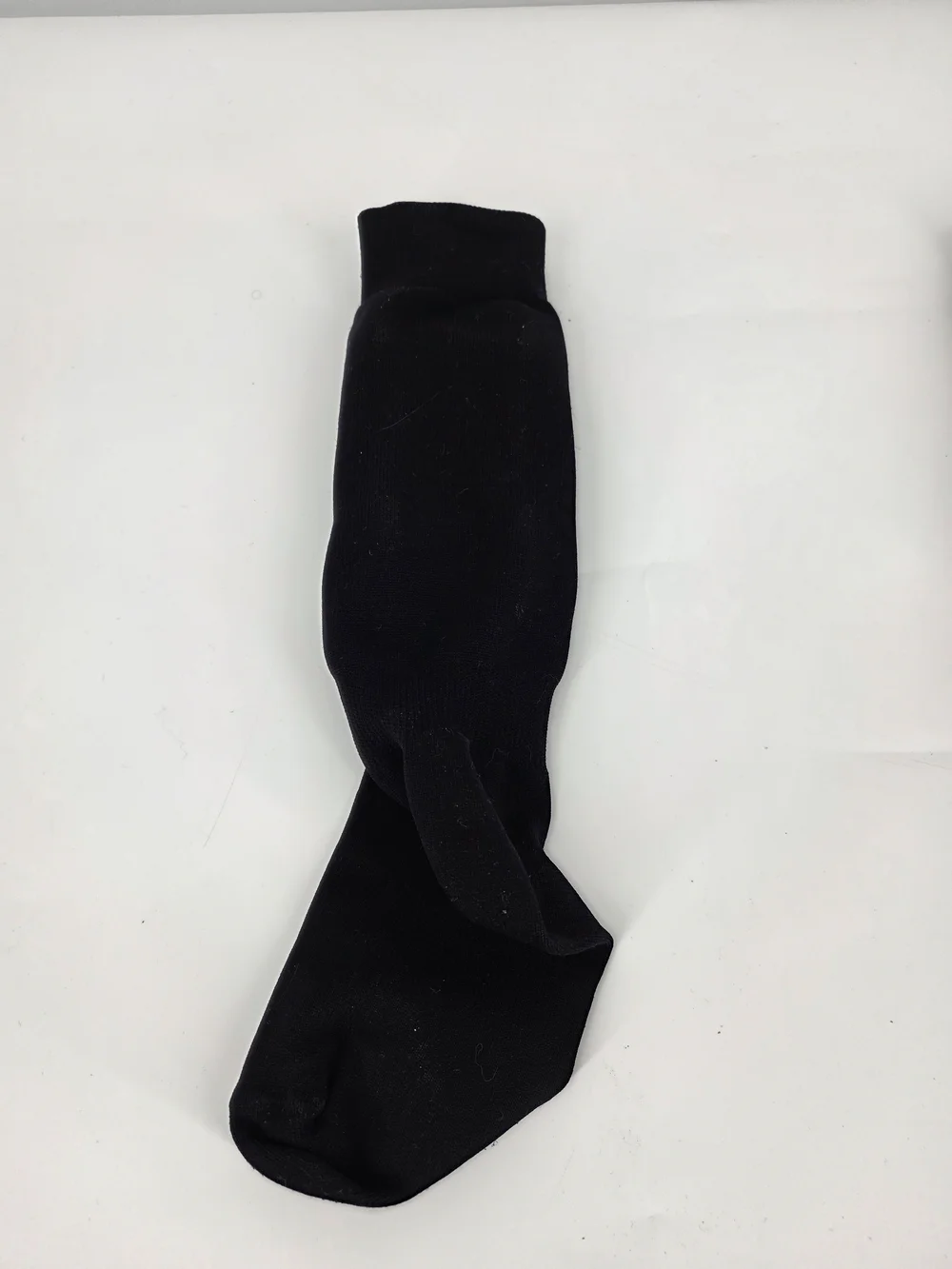 Adidas Youth Soccer Shin Guard Socks Integrated Padded Guard Black